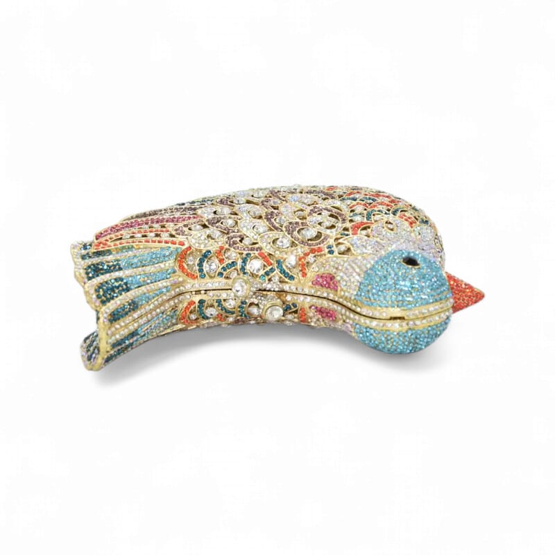 Sparkle Dove Clutch