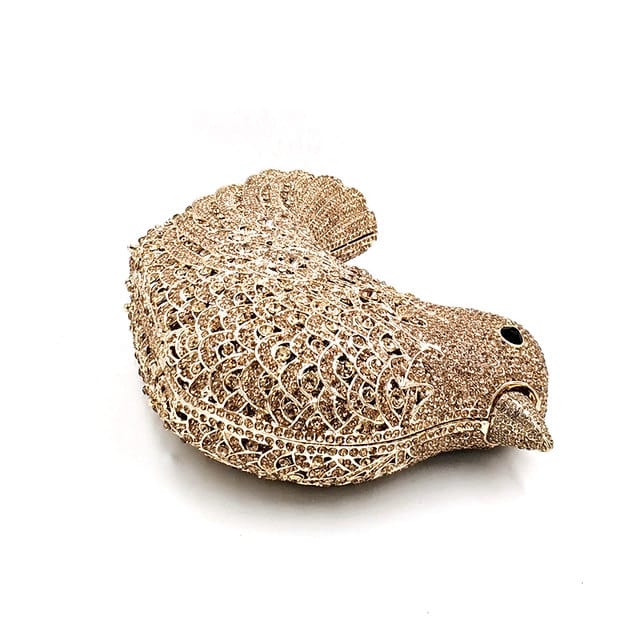Sparkle Dove Clutch