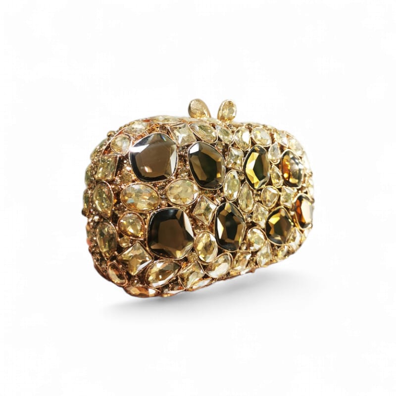 Bridal Stone clutch