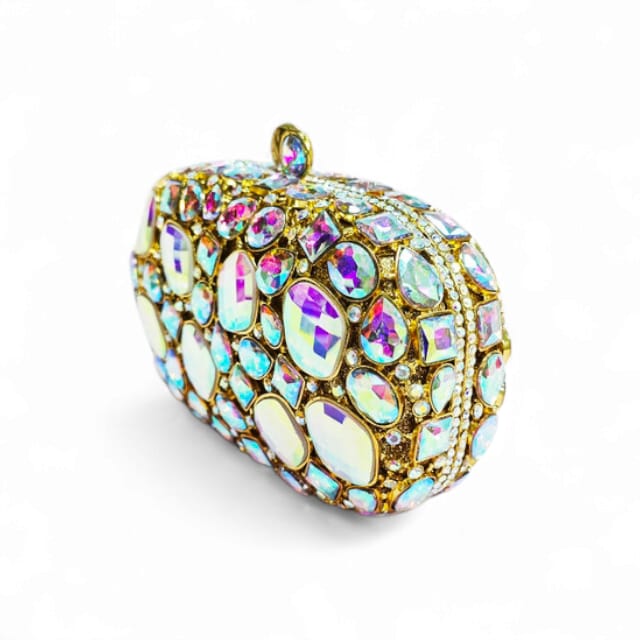 Bridal Stone clutch